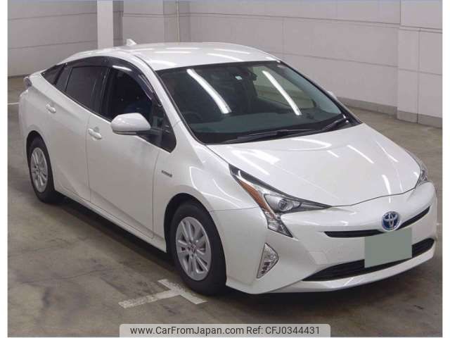 toyota prius 2018 -TOYOTA 【札幌 303ﾐ7355】--Prius DAA-ZVW50--ZVW50-6154538---TOYOTA 【札幌 303ﾐ7355】--Prius DAA-ZVW50--ZVW50-6154538- image 1