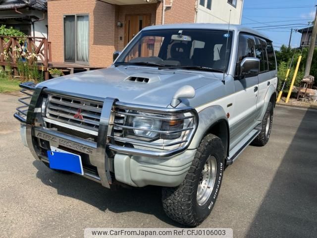 mitsubishi pajero 1993 -MITSUBISHI--ﾊﾟｼﾞｪﾛﾜｺﾞﾝ Y-V46WG--V46-4010160---MITSUBISHI--ﾊﾟｼﾞｪﾛﾜｺﾞﾝ Y-V46WG--V46-4010160- image 1