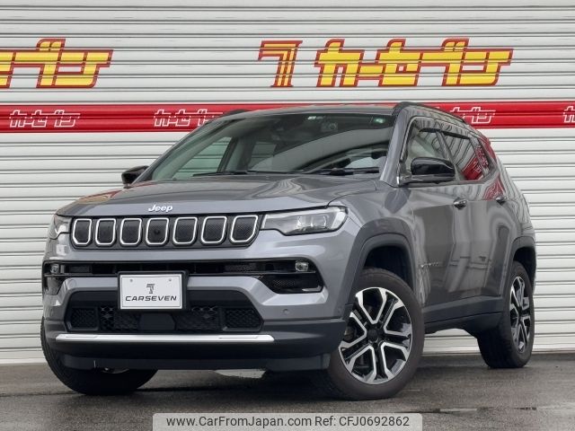 jeep compass 2022 -CHRYSLER--Jeep Compass 3BA-M624--MCANJRCB7NFA84650---CHRYSLER--Jeep Compass 3BA-M624--MCANJRCB7NFA84650- image 1