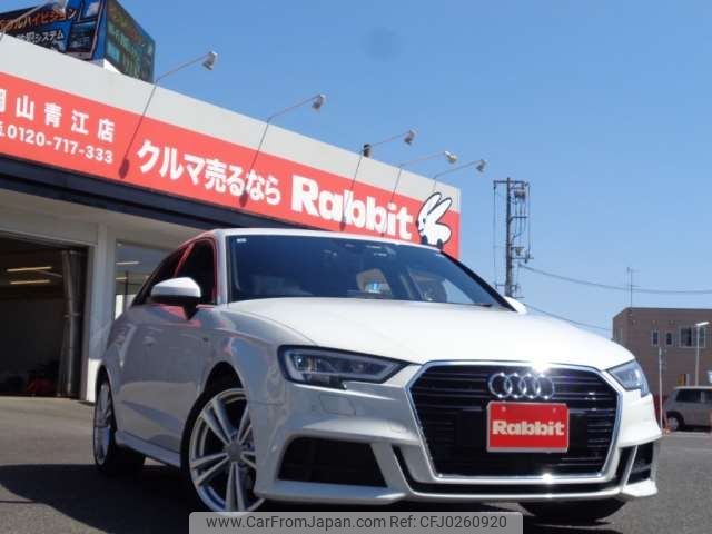 audi a3 2017 -AUDI 【福山 335】--Audi A3 DBA-8VCXS--WAUZZZ8V4HA143019---AUDI 【福山 335】--Audi A3 DBA-8VCXS--WAUZZZ8V4HA143019- image 1