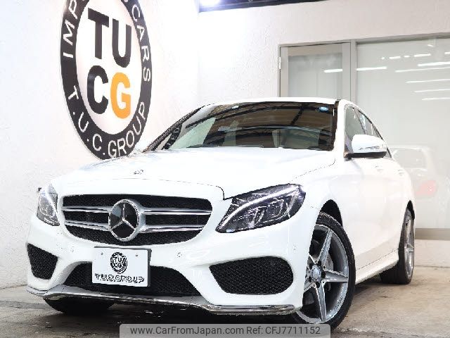 mercedes-benz c-class 2015 -MERCEDES-BENZ--Benz C Class RBA-205042--WDD2050422R077652---MERCEDES-BENZ--Benz C Class RBA-205042--WDD2050422R077652- image 1