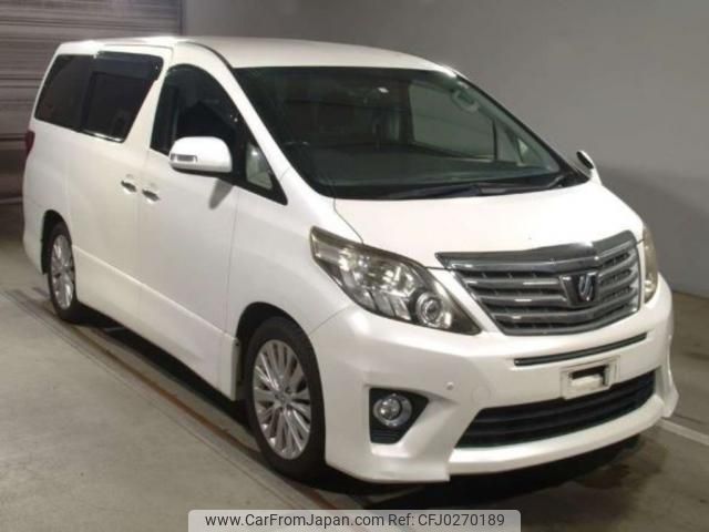 toyota alphard 2012 quick_quick_DBA-GGH20W_GGH20-8063617 image 1