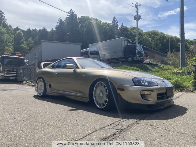 toyota supra 1993 -TOYOTA--Supra E-JZA80--JZA80-0001663---TOYOTA--Supra E-JZA80--JZA80-0001663- image 1