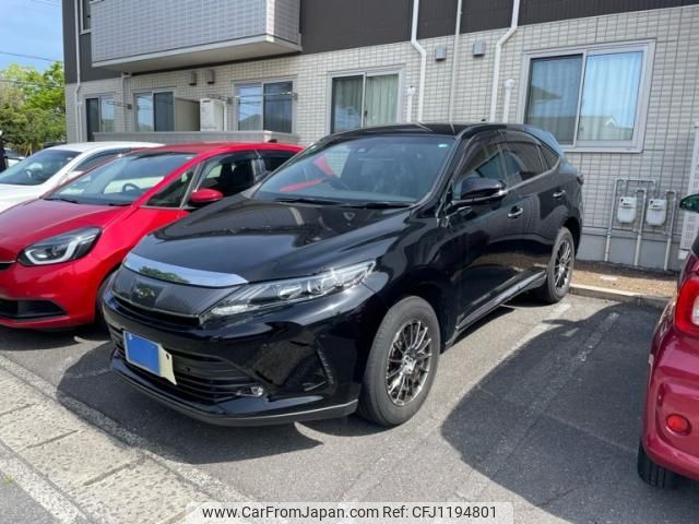 toyota harrier 2019 -TOYOTA--Harrier DBA-ZSU60W--ZSU60-0185069---TOYOTA--Harrier DBA-ZSU60W--ZSU60-0185069- image 2