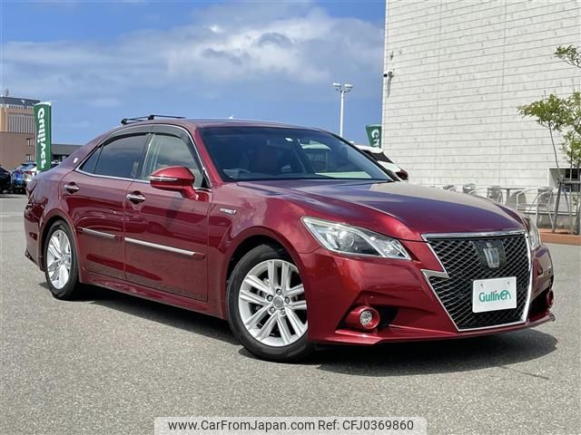 toyota crown 2014 -TOYOTA--Crown DAA-AWS210--AWS210-6057814---TOYOTA--Crown DAA-AWS210--AWS210-6057814- image 1