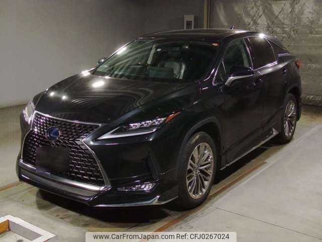 lexus rx 2021 -LEXUS--Lexus RX 6AA-GYL25W--GYL25-0026181---LEXUS--Lexus RX 6AA-GYL25W--GYL25-0026181- image 1