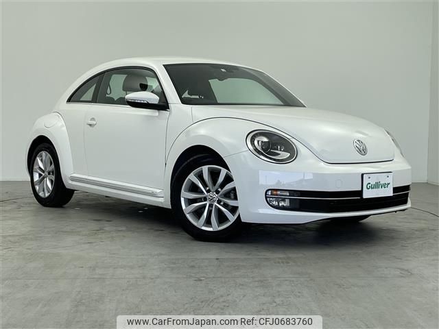 volkswagen the-beetle 2014 -VOLKSWAGEN--VW The Beetle DBA-16CBZ--WVWZZZ16ZEM601669---VOLKSWAGEN--VW The Beetle DBA-16CBZ--WVWZZZ16ZEM601669- image 1