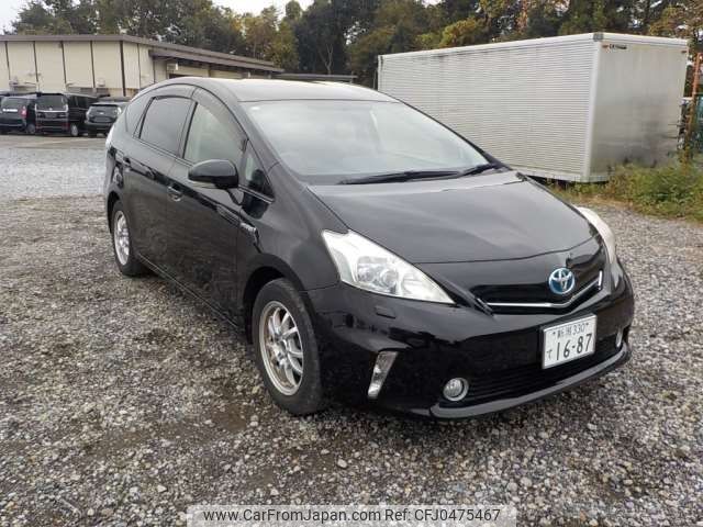 toyota prius-α 2012 -TOYOTA 【野田 300】--Prius α DAA-ZVW40W--ZVW40-3046768---TOYOTA 【野田 300】--Prius α DAA-ZVW40W--ZVW40-3046768- image 1