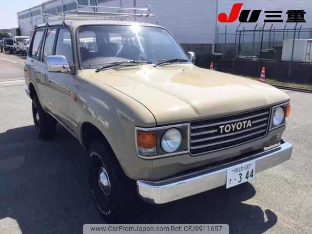 toyota land-cruiser 1992 -TOYOTA 【伊勢志摩 100ｻ344】--Land Cruiser HDJ81V--0026339---TOYOTA 【伊勢志摩 100ｻ344】--Land Cruiser HDJ81V--0026339- image 1