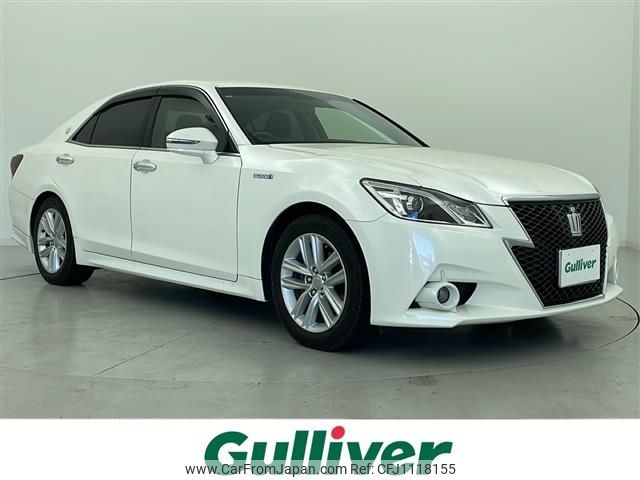 toyota crown 2013 -TOYOTA--Crown DAA-AWS210--AWS210-6020671---TOYOTA--Crown DAA-AWS210--AWS210-6020671- image 1