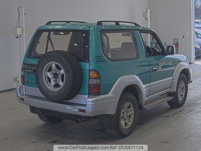 toyota land-cruiser-prado 1996 -TOYOTA--Land Cruiser Prado KZJ90W-0001527---TOYOTA--Land Cruiser Prado KZJ90W-0001527- image 2