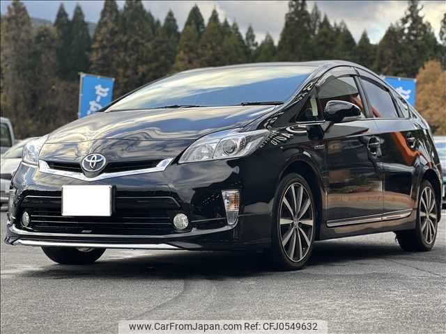 toyota prius 2012 -TOYOTA--Prius DAA-ZVW30--ZVW30-1584633---TOYOTA--Prius DAA-ZVW30--ZVW30-1584633- image 1