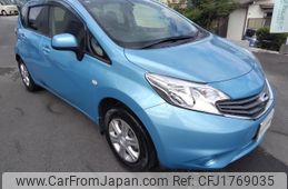 nissan note 2013 CFJ1769035