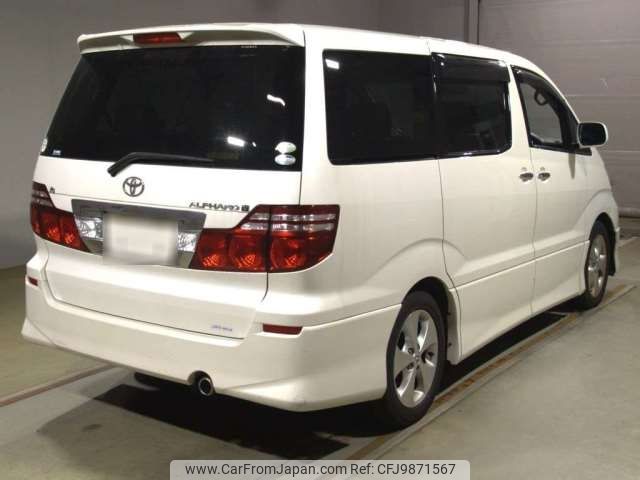 toyota alphard 2007 -TOYOTA--Alphard TA-MNH10W--MNH10-0104957---TOYOTA--Alphard TA-MNH10W--MNH10-0104957- image 2