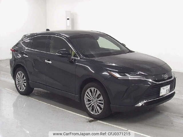 toyota harrier 2021 -TOYOTA 【福山 356ﾙ88】--Harrier MXUA80--0060120---TOYOTA 【福山 356ﾙ88】--Harrier MXUA80--0060120- image 1