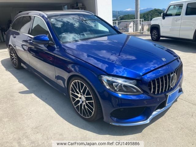 mercedes-benz c-class-station-wagon 2018 -MERCEDES-BENZ--Benz C Class Wagon DBA-205240C--WDD2052402F667264---MERCEDES-BENZ--Benz C Class Wagon DBA-205240C--WDD2052402F667264- image 1