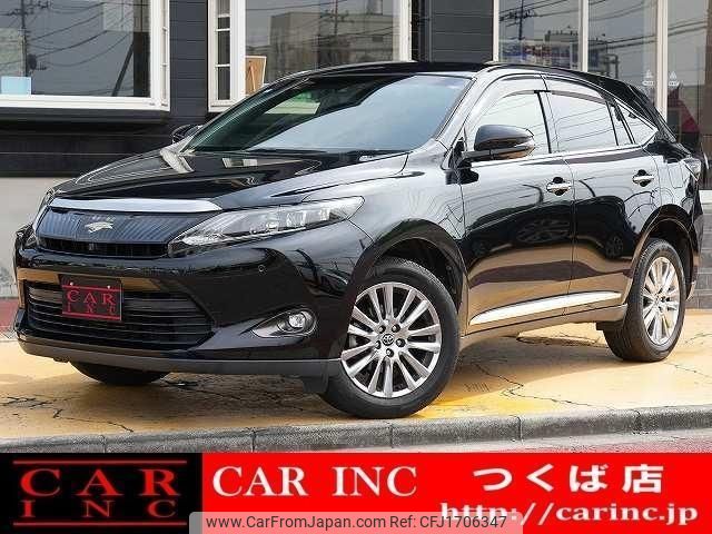 toyota harrier 2016 CFJ1706347 image 1