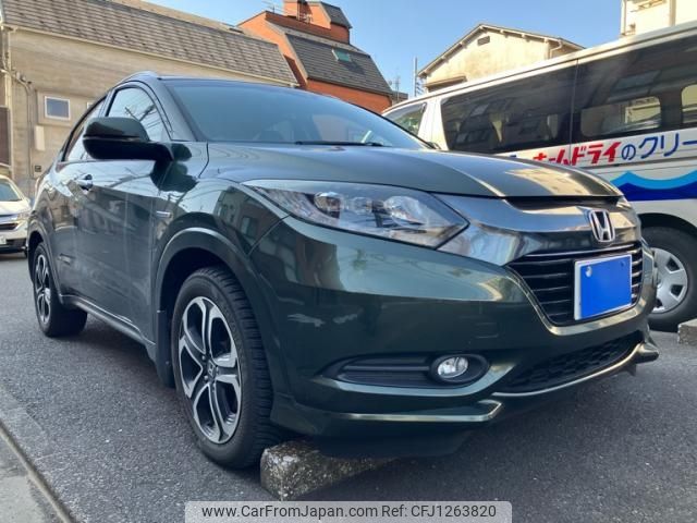 honda vezel 2014 -HONDA--VEZEL DAA-RU3--RU3-1053032---HONDA--VEZEL DAA-RU3--RU3-1053032- image 2