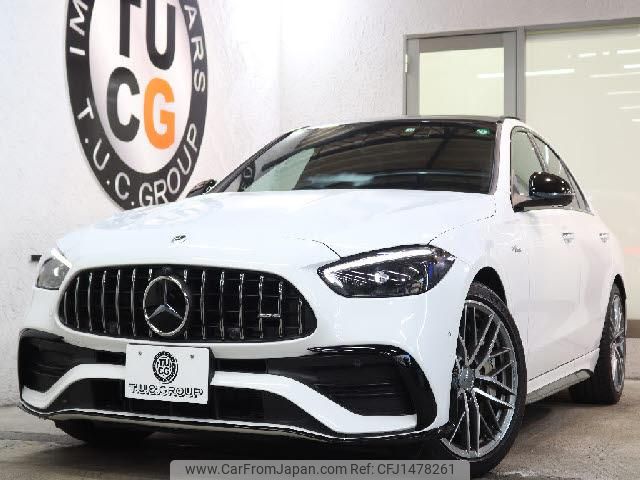 mercedes-benz c-class 2022 quick_quick_4AA-206087C_W1K2060872R069722 image 1