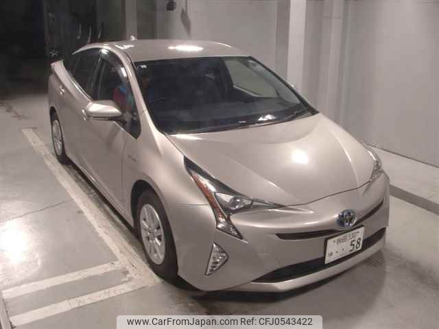 toyota prius 2017 -TOYOTA 【秋田 330ﾕ58】--Prius ZVW55-8040824---TOYOTA 【秋田 330ﾕ58】--Prius ZVW55-8040824- image 1