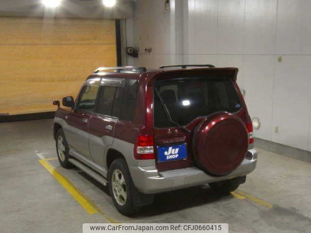 mitsubishi pajero-io 2003 -MITSUBISHI 【鹿児島 500ﾊ7838】--Pajero io H77W--H77W-5302393---MITSUBISHI 【鹿児島 500ﾊ7838】--Pajero io H77W--H77W-5302393- image 2