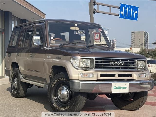 toyota land-cruiser-prado 1991 -TOYOTA--Land Cruiser Prado Q-LJ78G--LJ78-0013087---TOYOTA--Land Cruiser Prado Q-LJ78G--LJ78-0013087- image 1