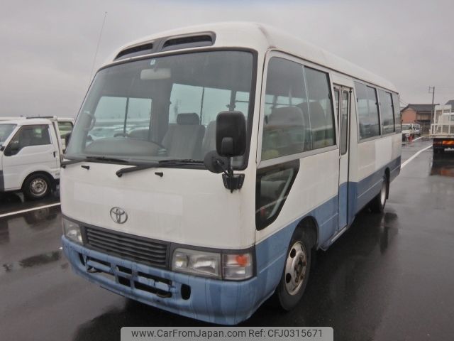 toyota coaster 1996 -TOYOTA--Coaster KC-HZB50--HZB50-0100184---TOYOTA--Coaster KC-HZB50--HZB50-0100184- image 1