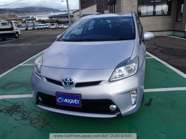 toyota prius 2013 -TOYOTA--Prius DAA-ZVW30--ZVW30-5735605---TOYOTA--Prius DAA-ZVW30--ZVW30-5735605- image 1