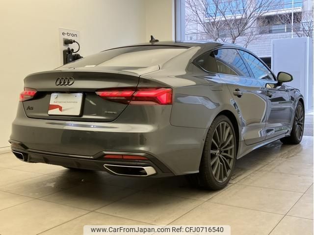 audi a5-sportback 2022 quick_quick_3AA-F5DDWL_WAUZZZF52NA012475 image 2