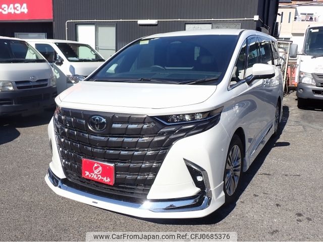 toyota alphard 2023 -TOYOTA--Alphard 3BA-AGH40W--AGH40-0013109---TOYOTA--Alphard 3BA-AGH40W--AGH40-0013109- image 1