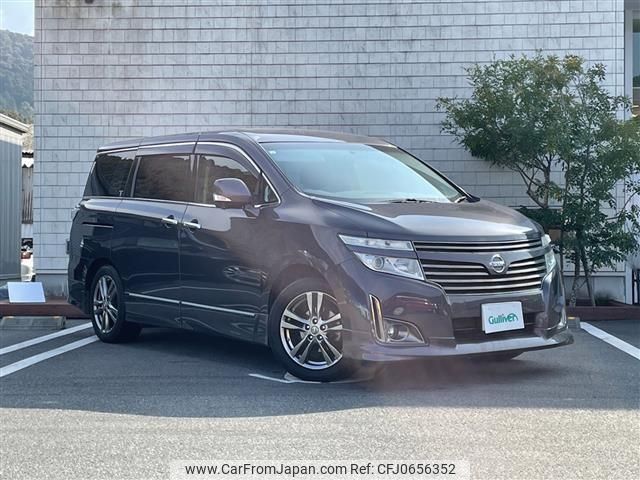 nissan elgrand 2013 -NISSAN--Elgrand DBA-PE52--PE52-040586---NISSAN--Elgrand DBA-PE52--PE52-040586- image 1