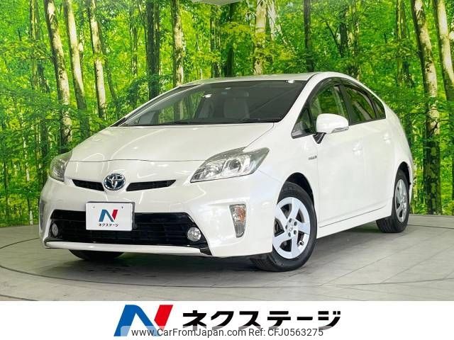 toyota prius 2013 -TOYOTA--Prius DAA-ZVW30--ZVW30-5731855---TOYOTA--Prius DAA-ZVW30--ZVW30-5731855- image 1