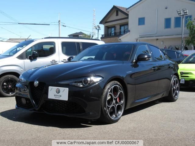 alfa-romeo giulia 2023 -ALFA ROMEO--Alfa Romeo Giulia 3BA-95220--ZAREAELN4N7672705---ALFA ROMEO--Alfa Romeo Giulia 3BA-95220--ZAREAELN4N7672705- image 1