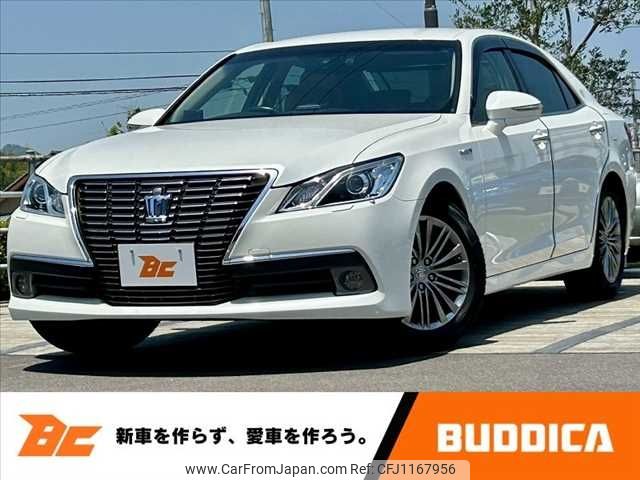 toyota crown 2013 -TOYOTA--Crown DAA-AWS210--AWS210-6008566---TOYOTA--Crown DAA-AWS210--AWS210-6008566- image 1