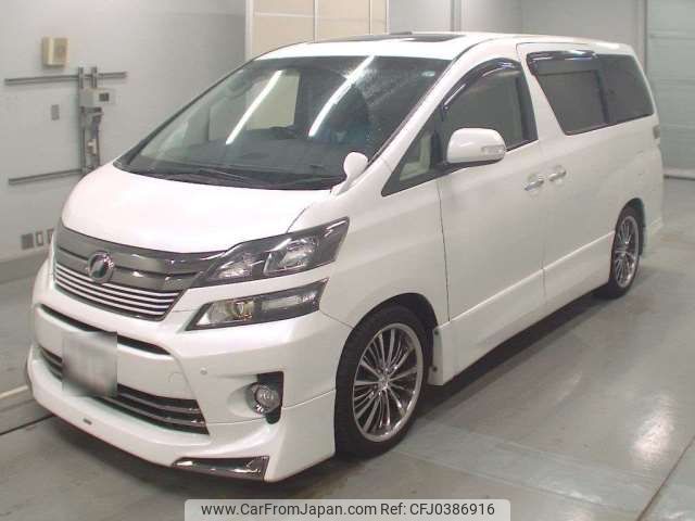 toyota vellfire 2013 -TOYOTA 【習志野 330ﾑ4191】--Vellfire DBA-GGH20W--GGH20-8074101---TOYOTA 【習志野 330ﾑ4191】--Vellfire DBA-GGH20W--GGH20-8074101- image 1