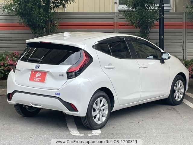 toyota aqua 2021 -TOYOTA--AQUA 6AA-MXPK11--MXPK11-2034493---TOYOTA--AQUA 6AA-MXPK11--MXPK11-2034493- image 2