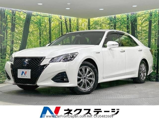 toyota crown 2018 -TOYOTA--Crown DAA-AWS211--AWS211-6011392---TOYOTA--Crown DAA-AWS211--AWS211-6011392- image 1