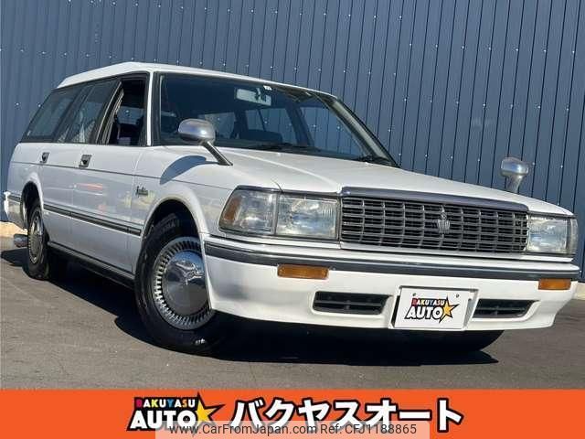 toyota crown-station-wagon 1991 quick_quick_GS130G_GS130-732672 image 1