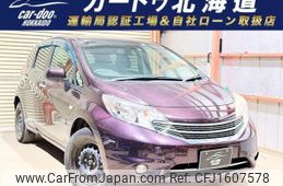 nissan note 2014 CFJ1607578