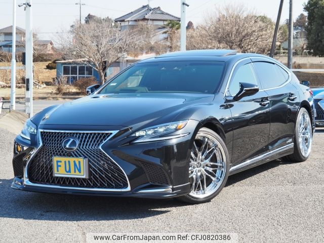 lexus ls 2018 -LEXUS--Lexus LS DAA-GVF55--GVF55-6004753---LEXUS--Lexus LS DAA-GVF55--GVF55-6004753- image 1