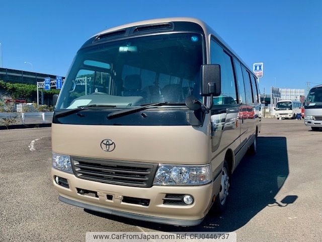 toyota coaster 2015 -TOYOTA--Coaster SDG-XZB51--XZB51-0052643---TOYOTA--Coaster SDG-XZB51--XZB51-0052643- image 1