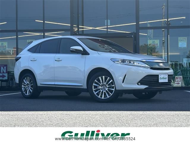 toyota harrier 2017 -TOYOTA--Harrier DBA-ZSU60W--ZSU60-0128453---TOYOTA--Harrier DBA-ZSU60W--ZSU60-0128453- image 1