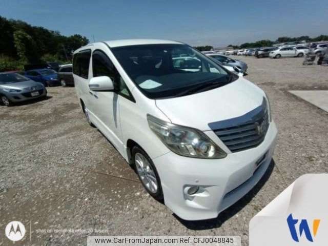 toyota alphard 2011 -TOYOTA--Alphard DBA-ANH25W--ANH25-8031647---TOYOTA--Alphard DBA-ANH25W--ANH25-8031647- image 1