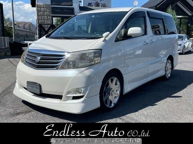 toyota alphard 2005 -TOYOTA--Alphard DBA-ANH10W--ANH10-0129456---TOYOTA--Alphard DBA-ANH10W--ANH10-0129456- image 1