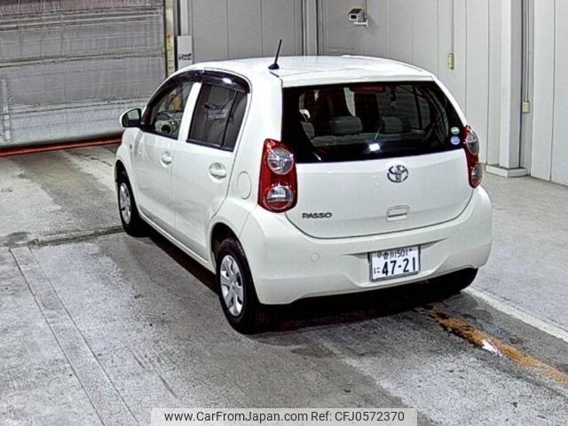 toyota passo 2013 -TOYOTA 【香川 501に4721】--Passo KGC30-0163733---TOYOTA 【香川 501に4721】--Passo KGC30-0163733- image 2