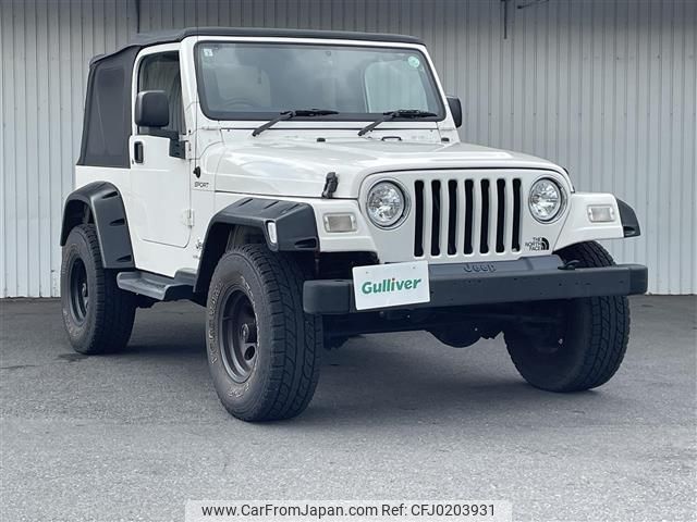 chrysler jeep-wrangler 2003 -CHRYSLER--Jeep Wrangler GH-TJ40S--1J4F449SX3P319809---CHRYSLER--Jeep Wrangler GH-TJ40S--1J4F449SX3P319809- image 1