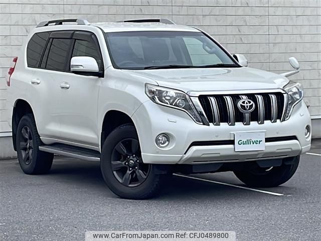 toyota land-cruiser-prado 2014 -TOYOTA--Land Cruiser Prado CBA-TRJ150W--TRJ150-0049732---TOYOTA--Land Cruiser Prado CBA-TRJ150W--TRJ150-0049732- image 1