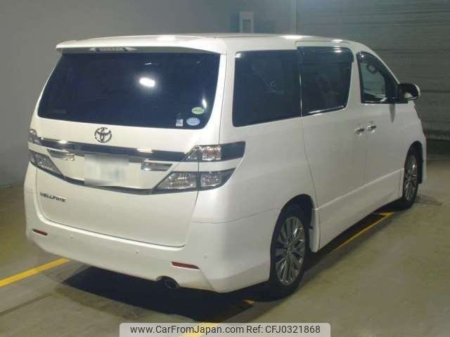 toyota vellfire 2012 -TOYOTA 【横浜 331ﾛ 365】--Vellfire DBA-ANH20W--ANH20-8251043---TOYOTA 【横浜 331ﾛ 365】--Vellfire DBA-ANH20W--ANH20-8251043- image 2