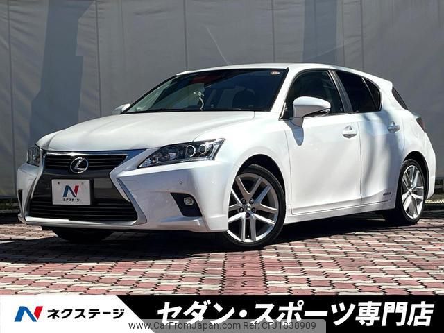 lexus ct 2016 CFJ1838909 image 1