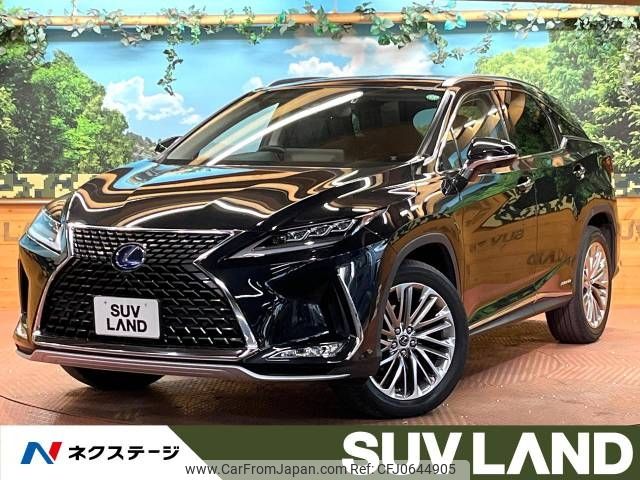 lexus rx 2021 -LEXUS--Lexus RX 6AA-GYL25W--GYL25-0024256---LEXUS--Lexus RX 6AA-GYL25W--GYL25-0024256- image 1